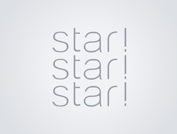 StarStarStarとかかれた画面。なんのこっちゃ