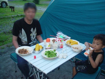 2007年の風景。みみすけとKen(Kenちっちゃいなあ)