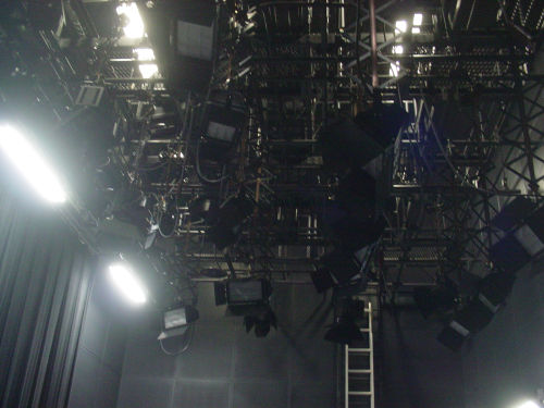 スタジオの天井